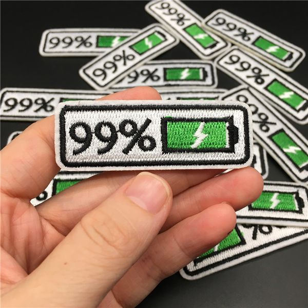 

diy patches for clothing embroidered badges ironing patch on clothes stickers stripes applique, Black