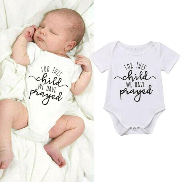 

rompers born infant baby boy girl soft cotton funny letter print romper summer casual style jumpsuit clothes outfit, Blue