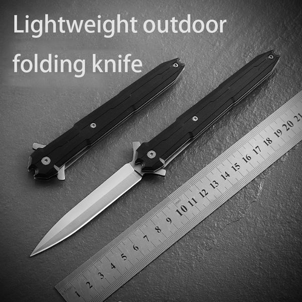 

cs go fixed bade knife back foding pocket knife fast open hunting miitary surviva edc knife sef defense weapons
