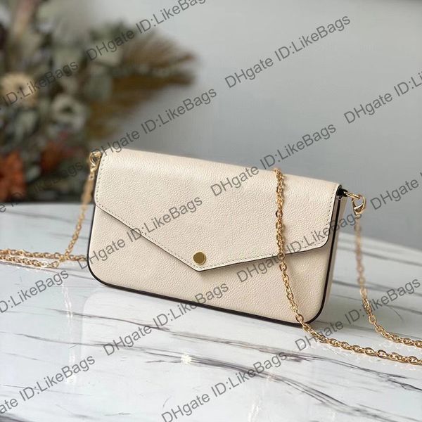 

women crossbody bags luxurys designers 2021 monograms empreinte leather gradient printing felicie multi pochette womens handbags purses sadd