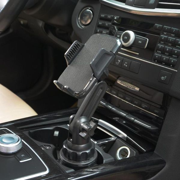 

cell phone mounts & holders car cup mount universal mobile adjustable automobile holder for 11 12 pro/xs/max/x/xr/8/7/6 plus