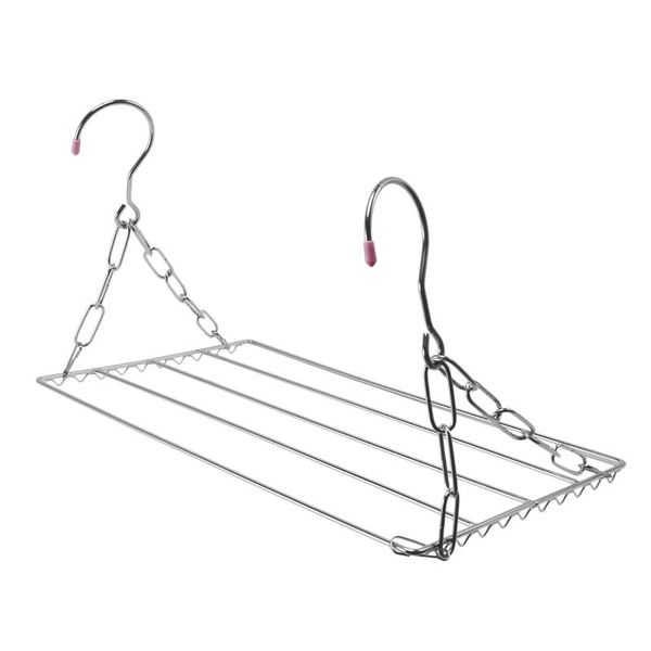 

hangers & racks multifunctional clothes drying rack, stainless steel laundry garment hanger for hanging clothes, towels, socks