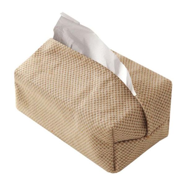 

tissue boxes & napkins fabric case napkin holder for living room table container home car papers dispenser