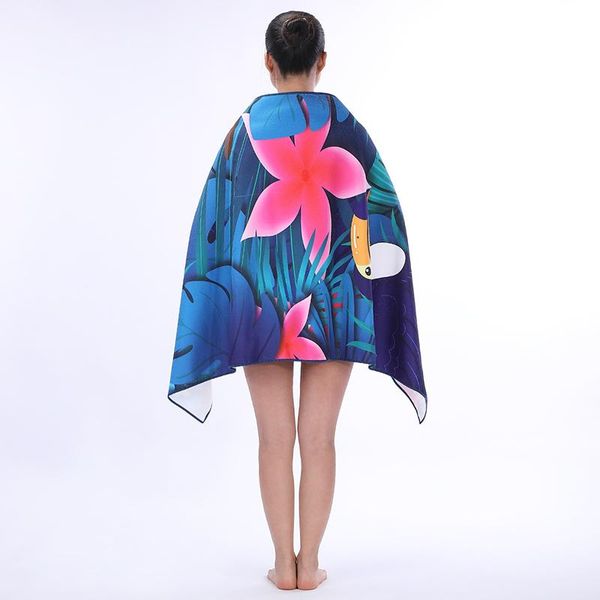 

towel customized microfiber printed beach swimming seat bath large size