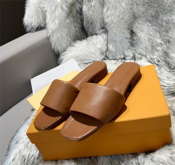 

fashion men women flat base casual sandals man woman beach slippers leather shoes flip-flops comfortable sandal l21741, Black