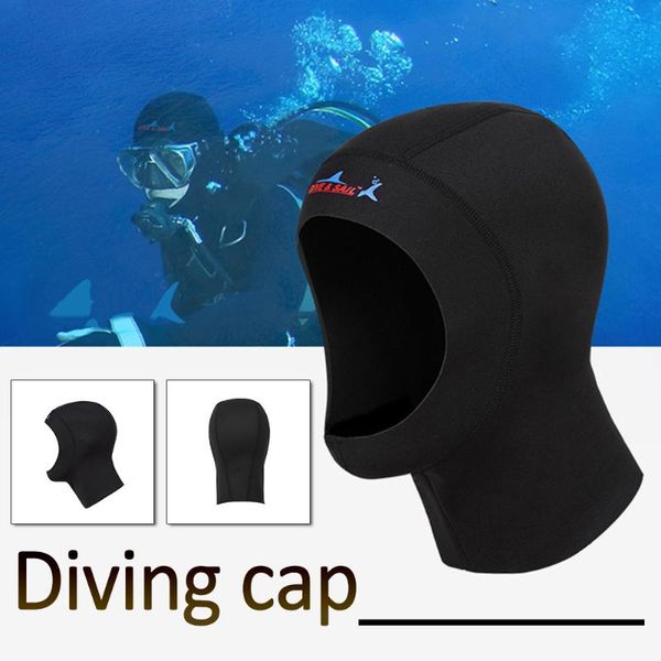 

beanies diving helmet 3mm neoprene protective hair swimming cap sun protection warm