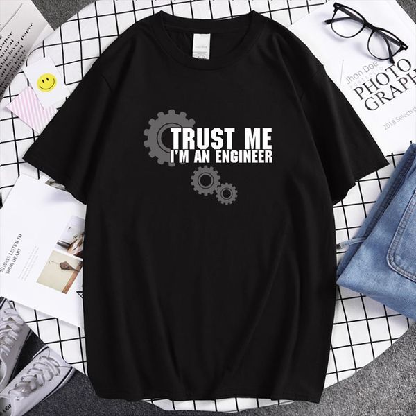 

fashion trust me humor i men am an streetwear cotton man t shirt shirts tees brand slim clothing, White;black