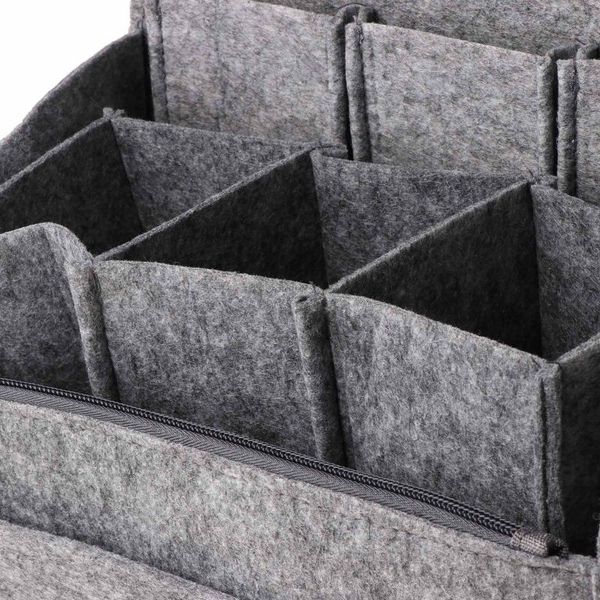 

cosmetic bags & cases portable felt storage organizer insert for backpack rucksack handbag shoulder bag