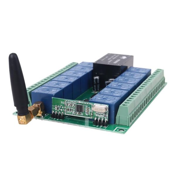 

smart home control ac 220v 315mhz 12ch wireless rf remote switch transmitter + receiver for water pump