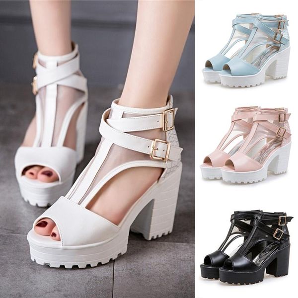 

sandalia feminina fashion pure color breathable open-toed sandals light slippers women shoes zapatos de mujer buty damskie, Black