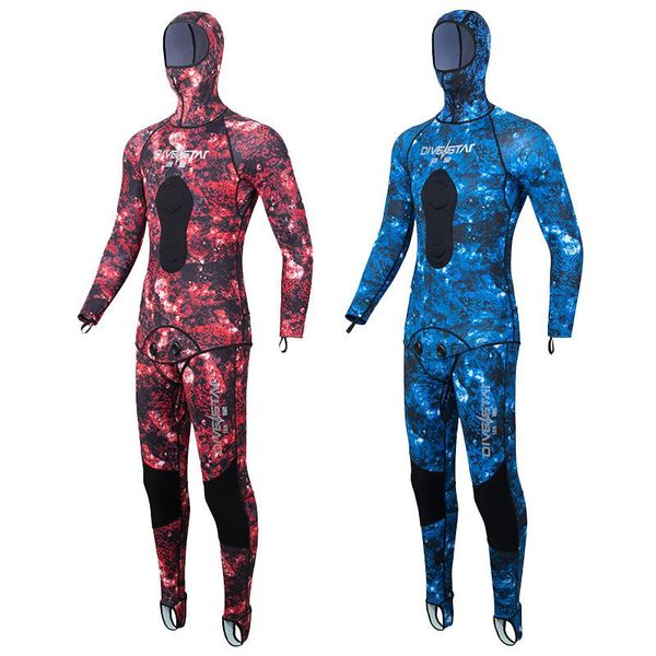 

swim wear 0.5mm camouflage quick-drying sunscreen spearfishing wetsuit split fishing and hunting surfing diving suit for men