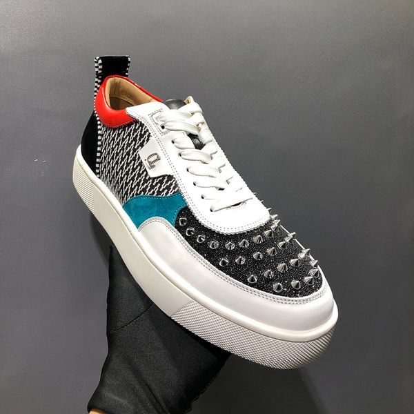 

2021 mens fashion trend popular luxury platform shoes flat casual walking leisure sneakers mens trainers shoes size 38-46 real leather, Black
