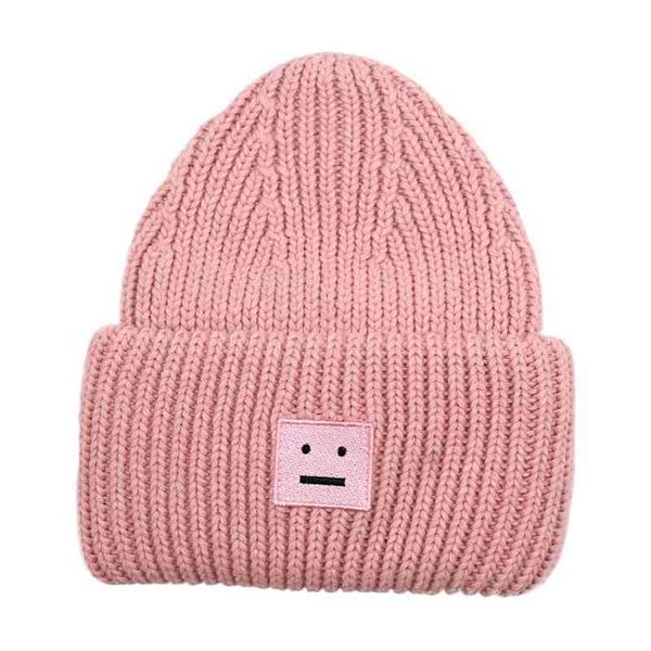 

knitted hat wool cy color square wool hat thickened warm cold autumn winter black friday deals, Blue;gray