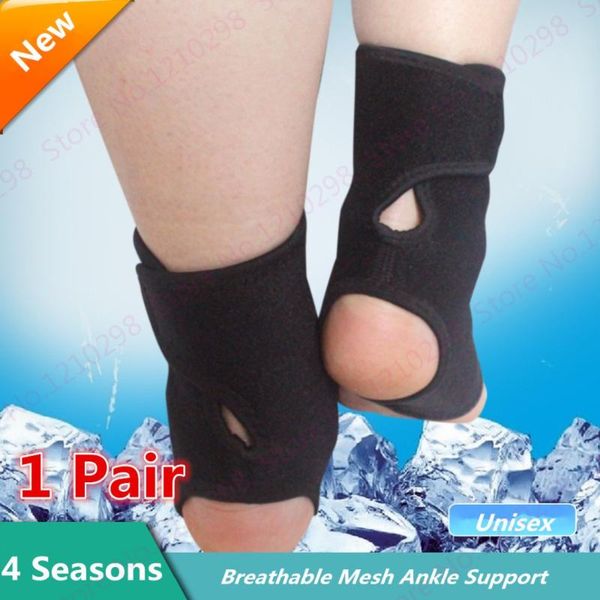 

ankle support mesh sport breathable anti skid punching climbing basketball football protective 4 seasons, Blue;black