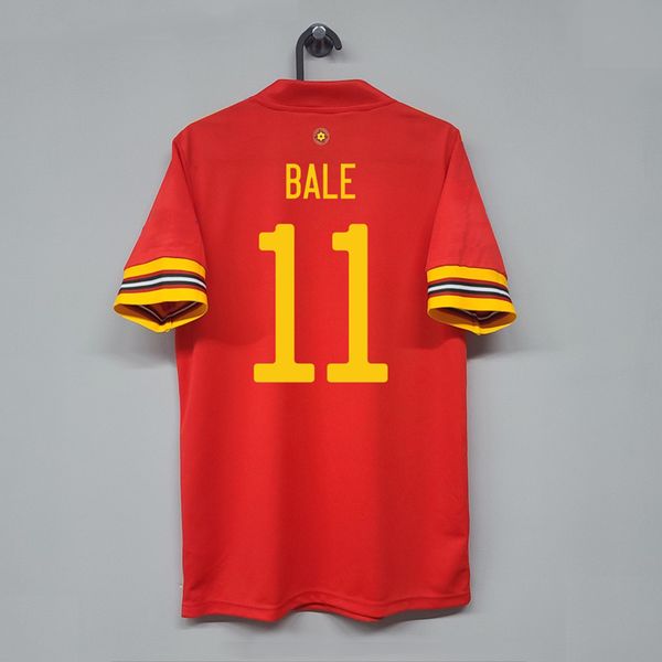 

2021 wales soccer jerseys national team home away bale james ramsey men kids maillot de football shirts allen vokes camiseta futol uniform, Black;yellow