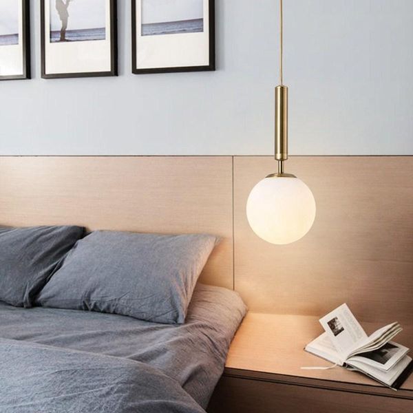 

loft aplique luz pared luminaria led glass ball corridor dining room aisle home deco wall lights for lamp