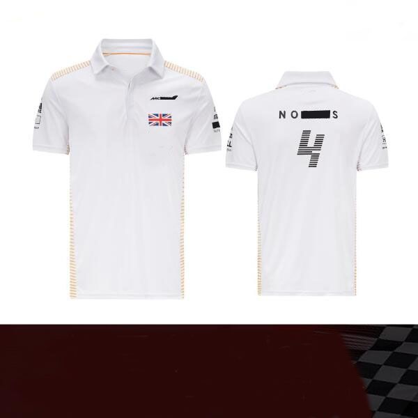 

2021 f1 racing team short-sleeved polo shirt polyester quick-drying can be customized