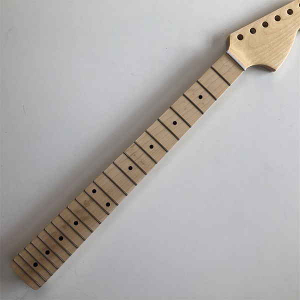 

new big head electric guitar neck maple 22fret 24inch short scale dot inlay gloss diy guitar part
