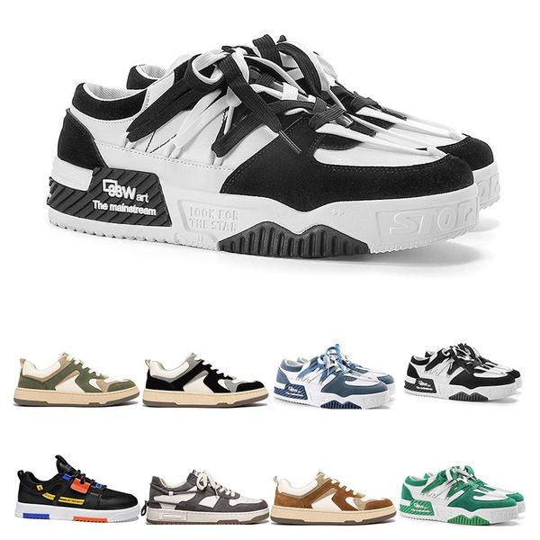 

casual shoes mens womens big size 39-44 eur fashion breathable comfortable black white green red pink bule orange fifty-five