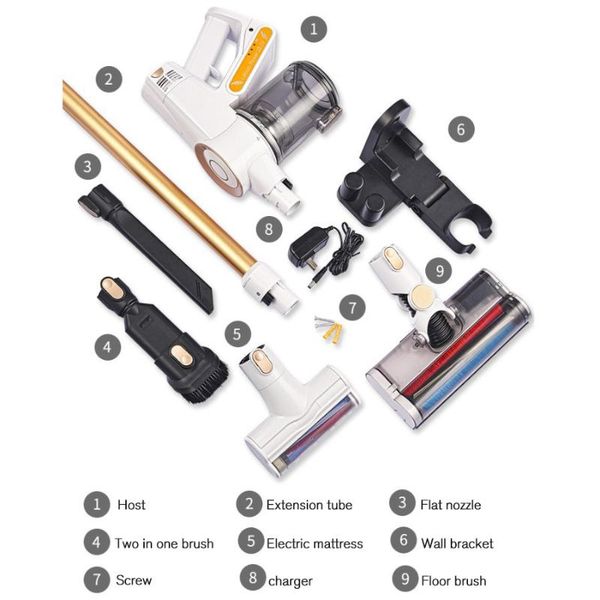 

hand-held cordless vacuum cleaner household car two-in-one cleaners