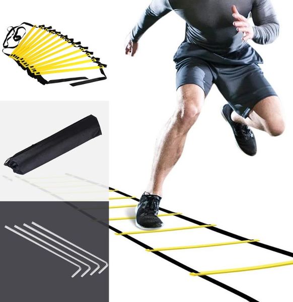 

training ladders stairs with nylon straps agile staircase adjustable agility equipment for fitness soccer football speed ladder accessories