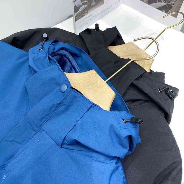 

autumn winter new men's bird home two-piece waterproof detachable fleece three in one submachine jacket teryx, Black;brown