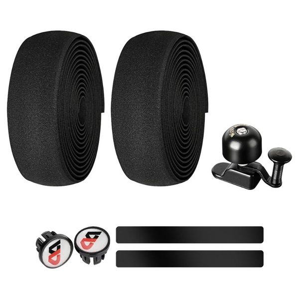 

bike horns mtb bicycle bell straps eva belt combination suit cycling equipment with