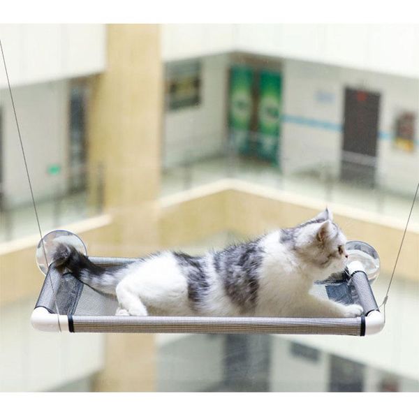 

cat beds & furniture pet hanging sunny hammock seat window mount climbing toys house bed sofa with sucktions