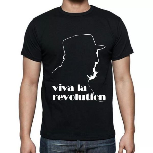 

viva la revolution anonymous revolt fight back t-shirt tee, White;black
