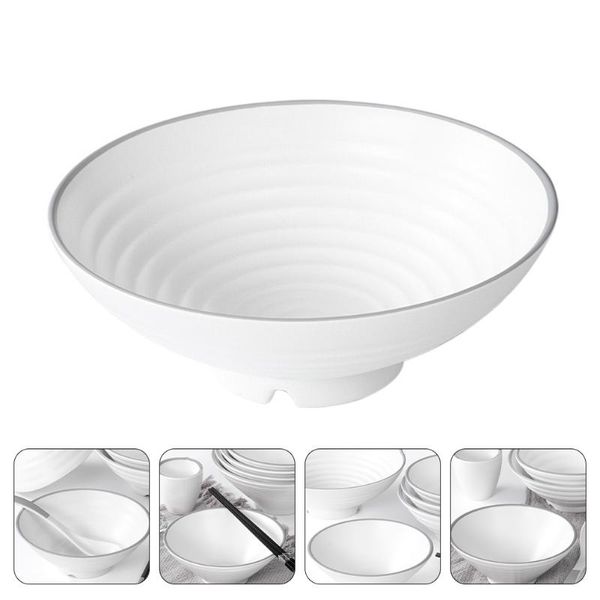 

bowls 1pc serving bowl reusable melamine soup snack for home kitchen