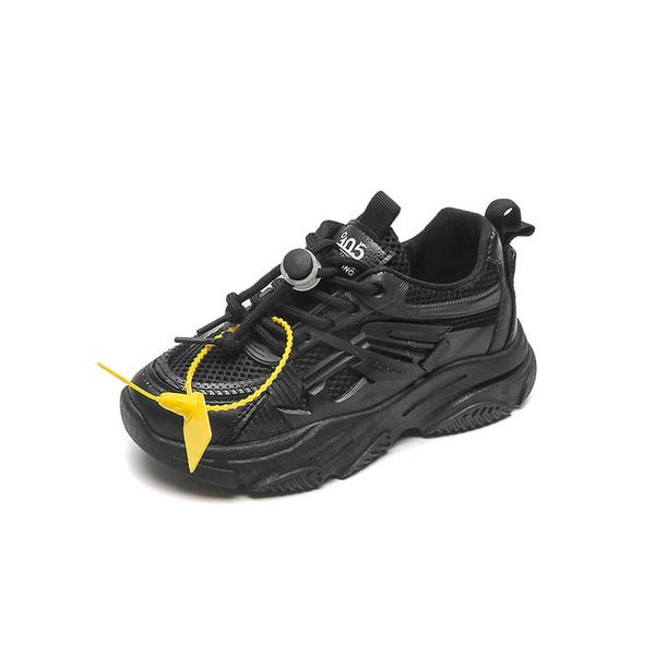 

athletic kids shoes children tennis boys footwear d2537, Black