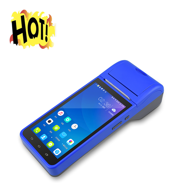 

handheld android 8.1 terminal printer small office wifi bluetooth printer, suitable for takeaway express, etc. printers