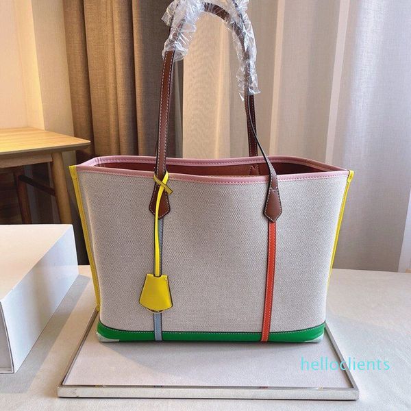 

designers shoulder bags tote for women fashion canvas letter handbag luxurious ladies casual shopping totes