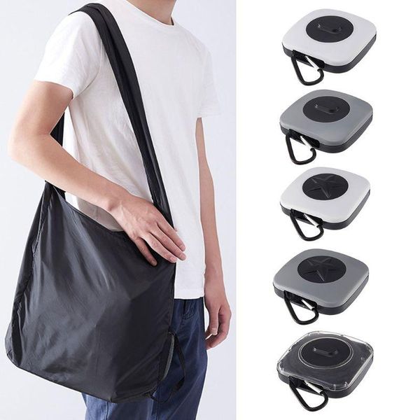 

sell at a loss foldable pouch grocery shoulder bag shopping bags travel folding reusable