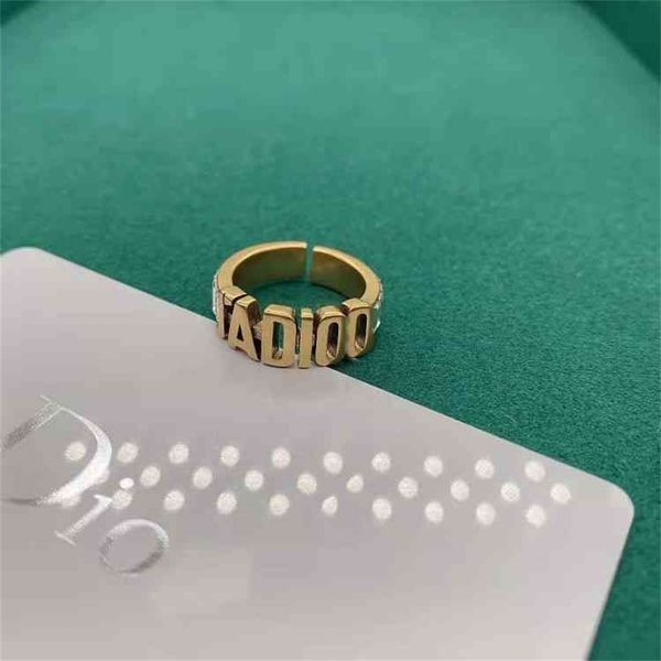 

86% off factory shopfamily rectangular stone opening ring brass fashion old, Silver