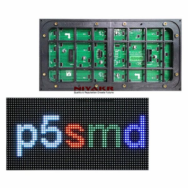 

display outdoor large advertising full color smd 64x32 p5 rgb led module