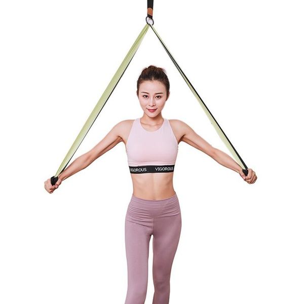 

resistance bands door flexibility stretch strap stretching yoga leg stretcher home fitness