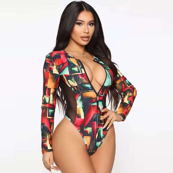 

liangyan women's swimsuit latin american long sleeve bikini, White;black