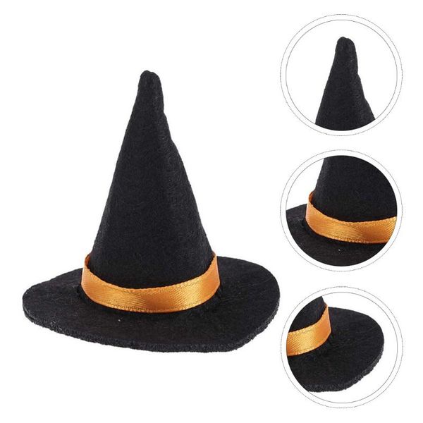 

party hats 10pcs mini witch felt bottle covers for