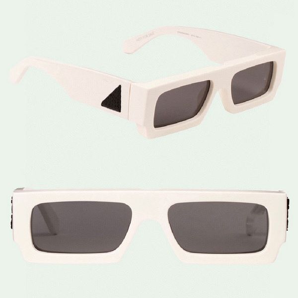 

ladies sunglasses omri006 classic black full-frame eye protection fashion i006 off designer sunglassess uv400 protective lenses men glasses, White;black