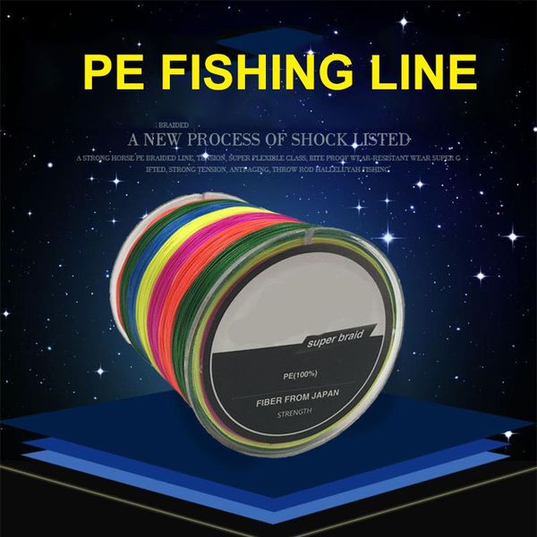 

strand japan super strong pe braided fishing line multifilament 500m braid thread black 8 n10.0-n20.0