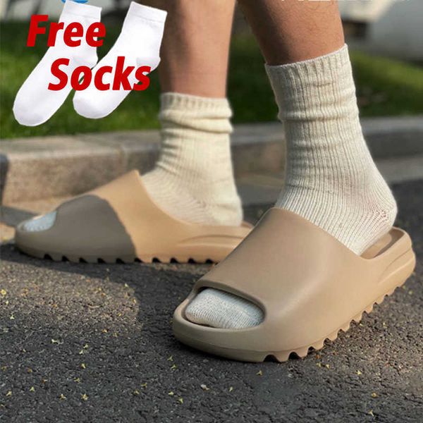 

yeesy foam runner slide women men slippers desert sand bone resin sandal bench sneakers yoga outdoor sports football basketball soccer b e4v, Black