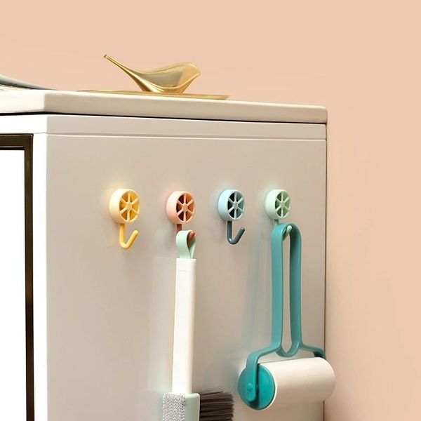 

10pcs creative hooks refrigerator kitchen accessories bathroom door hook fixture for dining room & rails