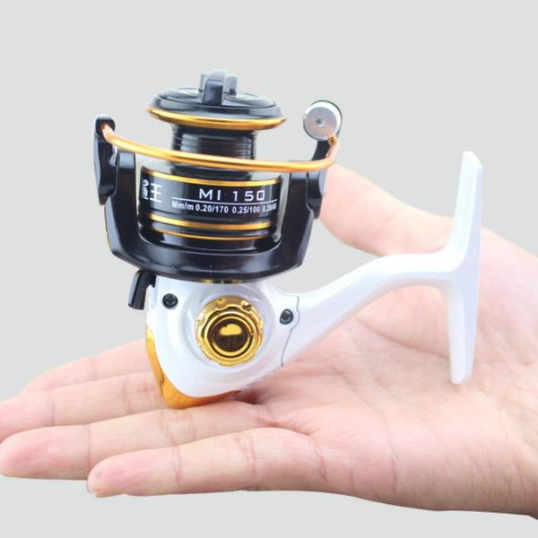 

small fishing reels 10bb spinning reel ice wheel tackle saltwater metal baitcasting