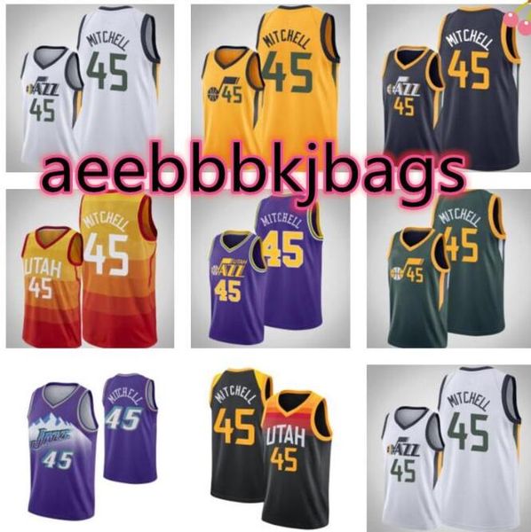 

basketball jersey45 donovan mitchell dd, Black;red