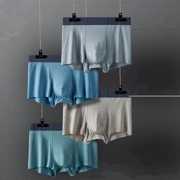 

underpants cotton pure color boxer man's underwear men breathable quick dry men's boxershorts trunks cuecas male panties, Black;white