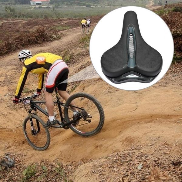 

bike saddles cycling accessory soft good filling wear-resistant bicycle seat silicone comfortable for mtb