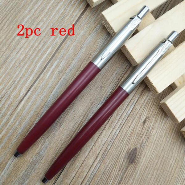 

ballpoint pens metal pen stainless steel color stationery supplies, Blue;orange