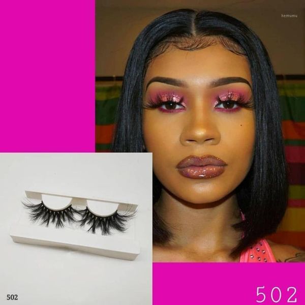 

lashes factory 5d mink 25mm long fluffy dramatic natural false eyelashes handmade eye makeup1