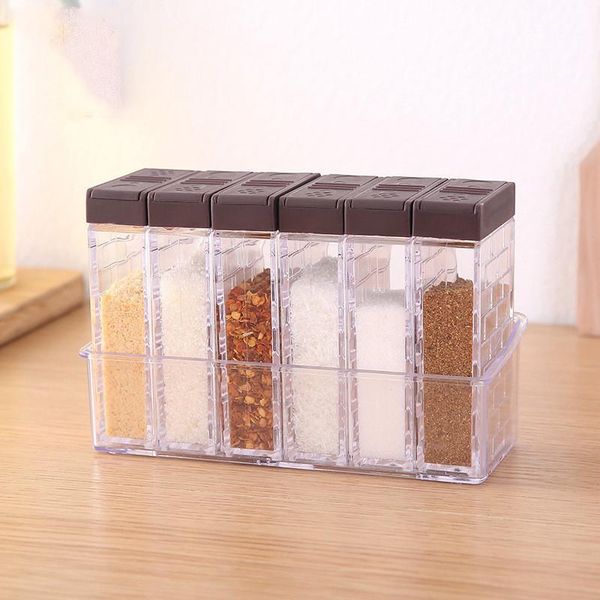 

storage bottles & jars kitchen box seasoning boxes items container spice lid can sugar organizer